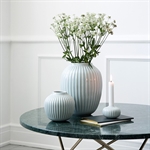 Hammershøi hvide vaser og lysestage fra Kähler - Tinashjem